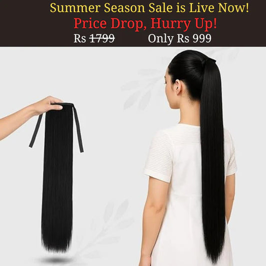 Ribbon Ponytail hair extension